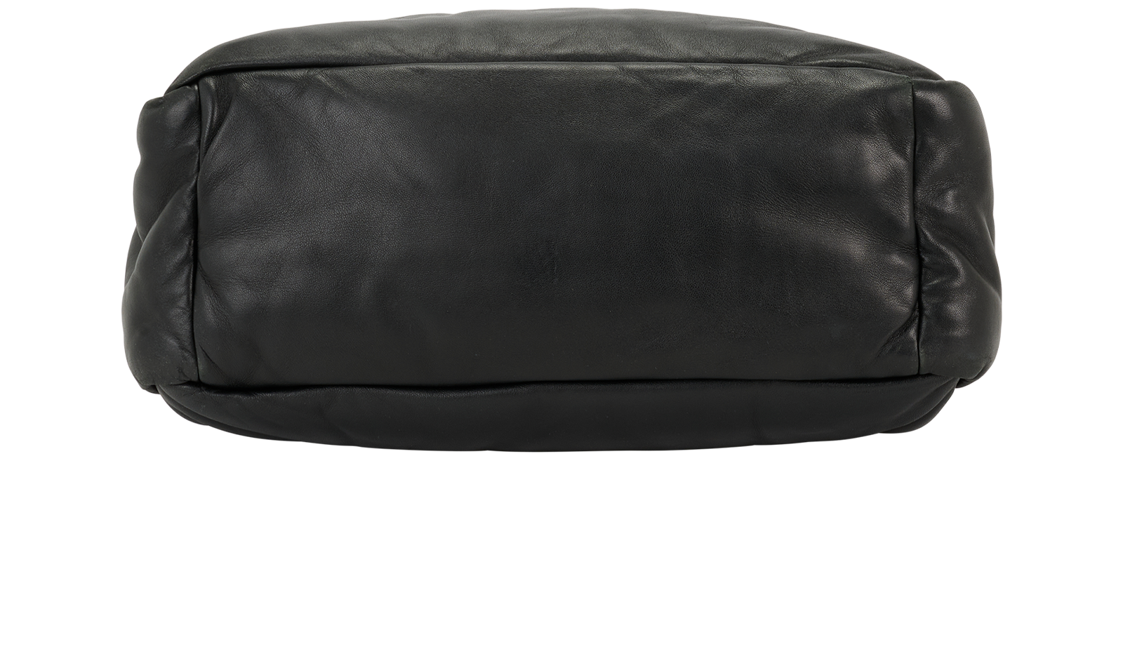 Pillow Tote, &pound;190, Handbags, Black, Leather, Top view